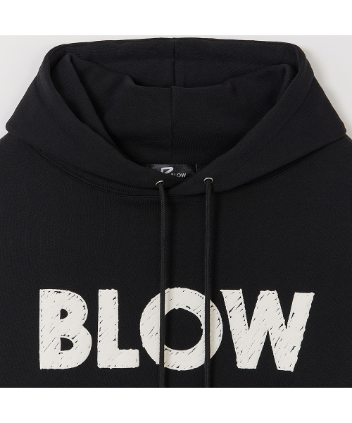 BLOW(ブロウ)の「Embossed Logo Hoodie(パーカー・メンズ・ブラック・FREE)」の5枚目の写真