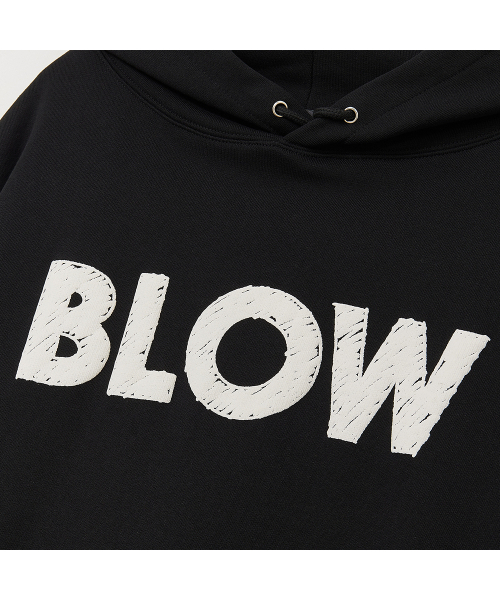BLOW(ブロウ)の「Embossed Logo Hoodie(パーカー・メンズ・ブラック・FREE)」の8枚目の写真