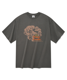 RADINEO（ラディネオ）の「ハッピープードル 半袖Tシャツ グレー（Tシャツ/カットソー）」