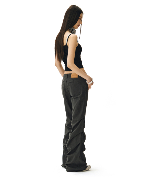 DECET WOMEN(デケット ウーマン)の「Flared Shirring Pants DCWPT017CHARCOAL(その他パンツ・レディース・その他・X-SMALL/SMALL/MEDIUM/LARGE)」の16枚目の写真
