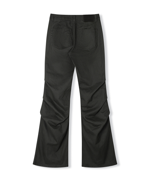 DECET WOMEN(デケット ウーマン)の「Flared Shirring Pants DCWPT017CHARCOAL(その他パンツ・レディース・その他・X-SMALL/SMALL/MEDIUM/LARGE)」の7枚目の写真