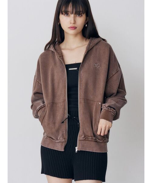 MURUA（ムルーア）の「ジップルーズフーディ（パーカー）」 - WEAR