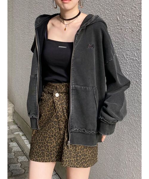 ルセラフィム MURUA ルーズ フーディー パーカー スウェット ムルーア MURUA Sarah×MURUAユニセックススウェットフーディー