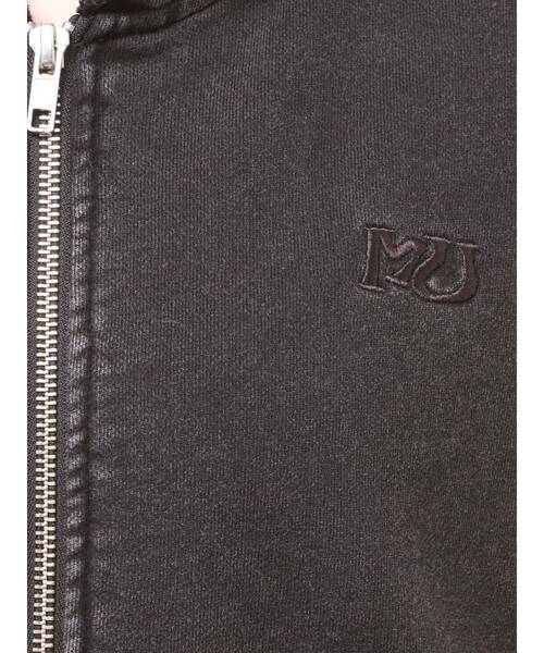 MURUA（ムルーア）の「ジップルーズフーディ（パーカー・レディース・ブラウン/グレー/ブラック・FREE）」の5枚目の写真