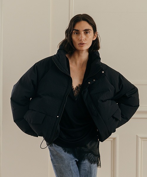 CREDONA(クレドナ)の「FRENCH DUVET DOWN/フレンチデュベダウン(ダウンジャケット/コート・レディース・アイボリー/ブラウン/ブラック・FREE)」の3枚目の写真