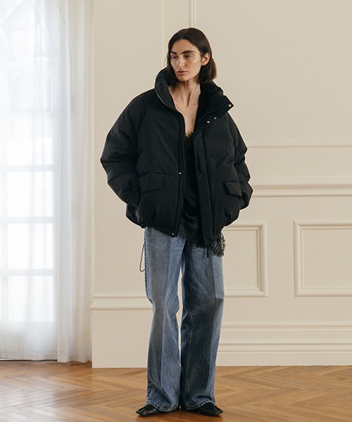 CREDONA(クレドナ)の「FRENCH DUVET DOWN/フレンチデュベダウン(ダウンジャケット/コート・レディース・アイボリー/ブラウン/ブラック・FREE)」の11枚目の写真
