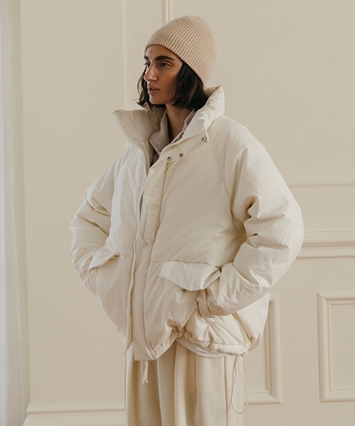 CREDONA(クレドナ)の「FRENCH DUVET DOWN/フレンチデュベダウン(ダウンジャケット/コート・レディース・アイボリー/ブラウン/ブラック・FREE)」の20枚目の写真