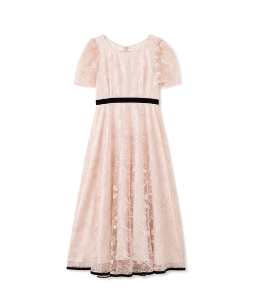 ◇＜mikuさんコラボ＞エンブロイダリーレースドレス（ドレス）｜JILL