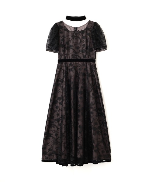 ◇＜mikuさんコラボ＞エンブロイダリーレースドレス（ドレス）｜JILL