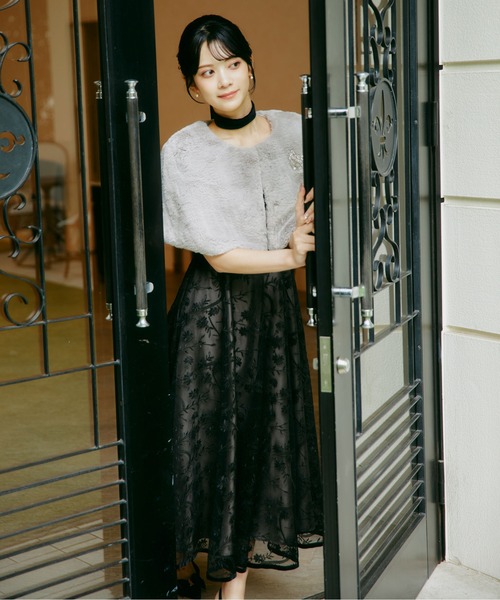 ◇＜mikuさんコラボ＞エンブロイダリーレースドレス（ドレス）｜JILL