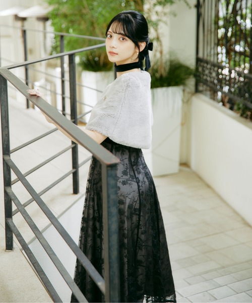 ◇＜mikuさんコラボ＞エンブロイダリーレースドレス（ドレス）｜JILL