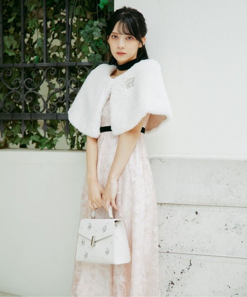 ◇＜mikuさんコラボ＞エンブロイダリーレースドレス（ドレス）｜JILL