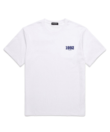 MINI 1992 オーバーサイズ 半袖Tシャツ (VS0101) ホワイト/ネイビー