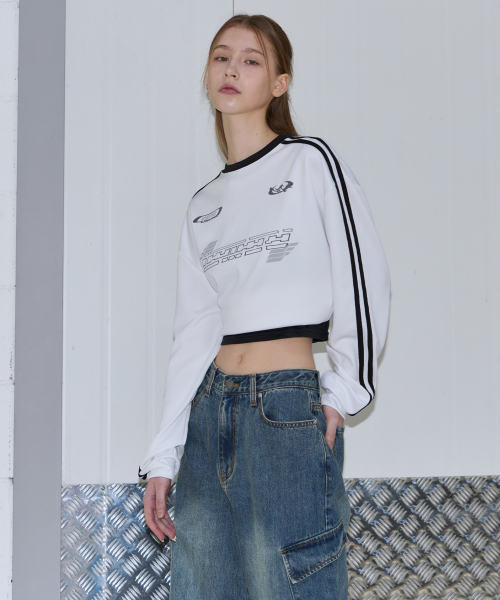 OURDAYZ（アワーデイズ）の「サンディッドカーゴワイドデニムパンツ [VINTAGE BLUE]（デニムパンツ・レディース・その他・LARGE/MEDIUM/SMALL/X-SMALL）」の8枚目の写真