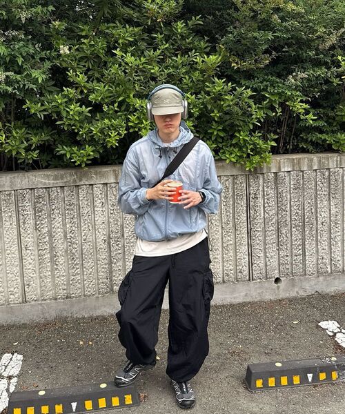 SECONDMONO（セカンドモノローグ）の「Flap Sheer Windbreaker [GRAY]_SEJK010GRAY（ナイロンジャケット・レディース・その他・SMALL/MEDIUM/LARGE）」の14枚目の写真