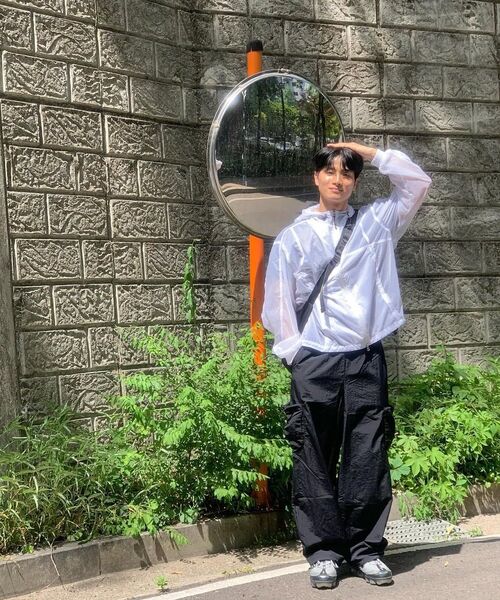 SECONDMONO（セカンドモノローグ）の「Flap Sheer Windbreaker [GRAY]_SEJK010GRAY（ナイロンジャケット・レディース・その他・SMALL/MEDIUM/LARGE）」の17枚目の写真
