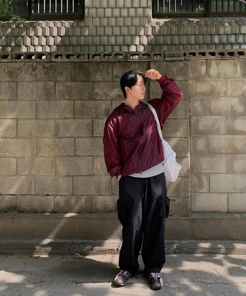 SECONDMONO（セカンドモノローグ）の「Flap Sheer Windbreaker [GRAY]_SEJK010GRAY（ナイロンジャケット・レディース・その他・SMALL/MEDIUM/LARGE）」の18枚目の写真