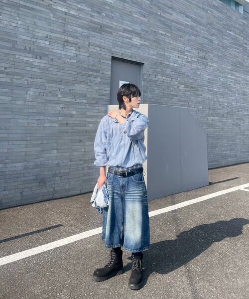 SECONDMONO（セカンドモノローグ）の「Flap Sheer Windbreaker [GRAY]_SEJK010GRAY（ナイロンジャケット・レディース・その他・SMALL/MEDIUM/LARGE）」の19枚目の写真