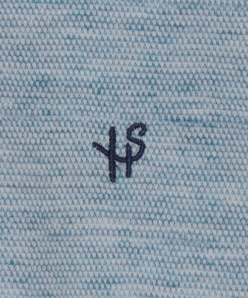 SHIPS（シップス）の「【WEB限定】SHIPS: リネンミックス カラーネップ ボタンダウン ロングスリーブ ポロシャツ（ポロシャツ・メンズ・ブラック/グリーン/ネイビー・SMALL/MEDIUM/LARGE/X-LARGE）」の16枚目の写真