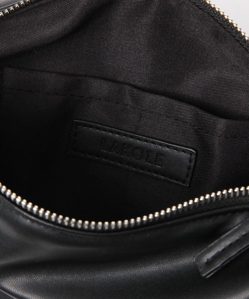 LAKOLE(ラコレ)の「ソフトラウンド2WAYショルダーバッグ / 632390(ショルダーバッグ・レディース・ブラウン/ブラック/オフホワイト・FREE)」の14枚目の写真
