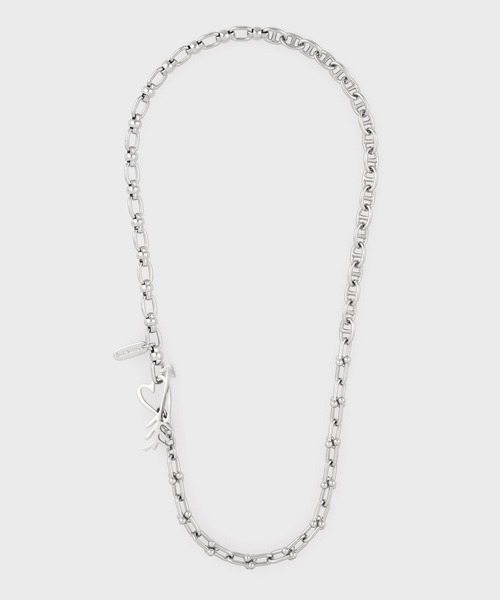 Paul Smith(ポールスミス)の「ハートミックスチェーン ネックレス / 165647 210(ネックレス・レディース・シルバー/ゴールド・FREE)」の3枚目の写真