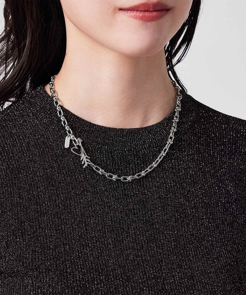 服/ファッション アクセサリー ネックレス ハートミックスチェーン ネックレス / 165647 210（ネックレス）｜Paul