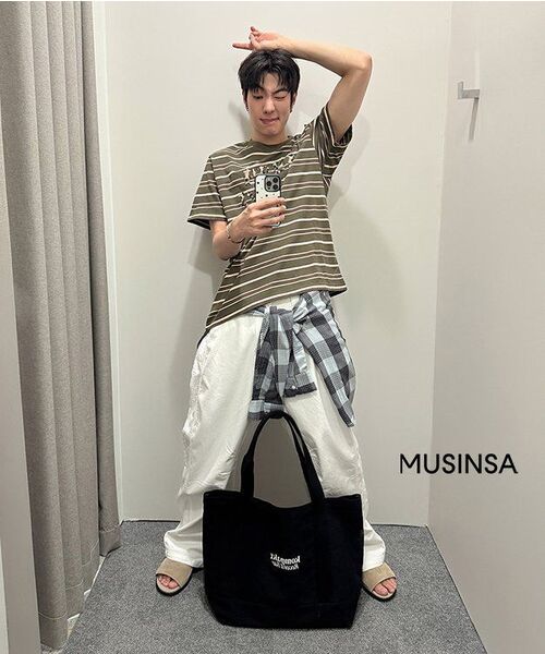 9999ARCHIVE(9999アーカイブ)の「Maximal Irregular Check Shirt(シャツ/ブラウス・レディース・スカイブルー・OS)」の8枚目の写真