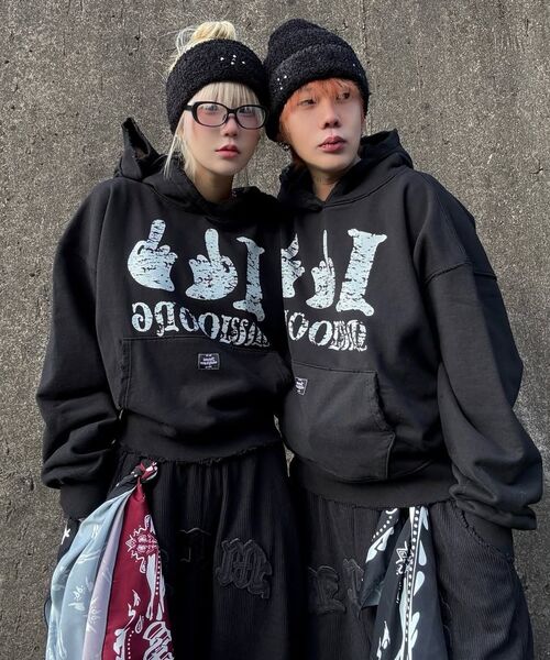 MWOONG(ムン)の「I fuxk mwoong HD(パーカー・レディース・その他・1/2/0)」の6枚目の写真