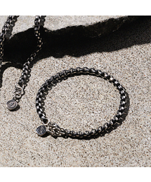 JBANS CLASSIC（ジェイバンスクラシック）の「4 Antique Round Cube Slim Chain Bracelet (C2503AC1292_SV)（ブレスレット・レディース）」