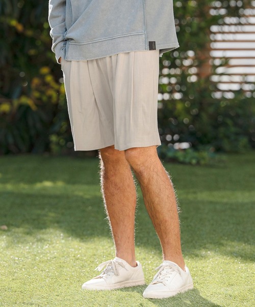 CAMBIO(カンビオ)の「mp14440- Linen Rayon Two Tuck Short Pants ショートパンツ(S62826cmb)(その他パンツ・メンズ・ブラック/グレー/ブラウン/キナリ・S/M/L)」の22枚目の写真