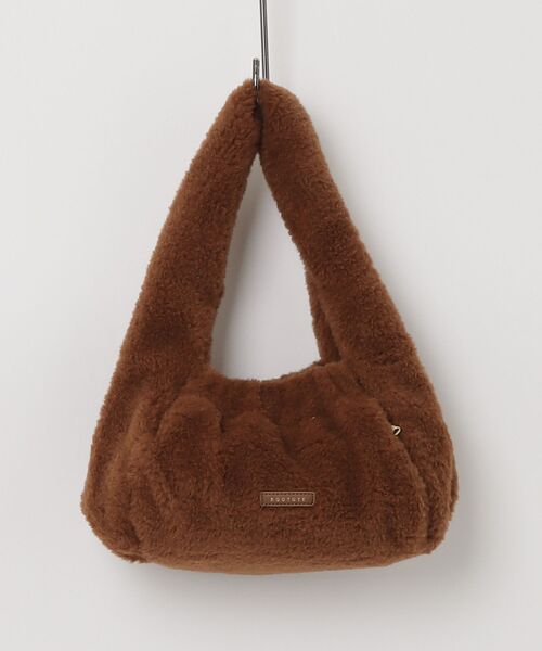 ROOTOTE(ルートート)の「ROOTOTE フェイクシアリングダンプリングコート(トートバッグ・レディース・アイボリー/チョコ/ピンク/グレー/ブラック・FREE)」の1枚目の写真
