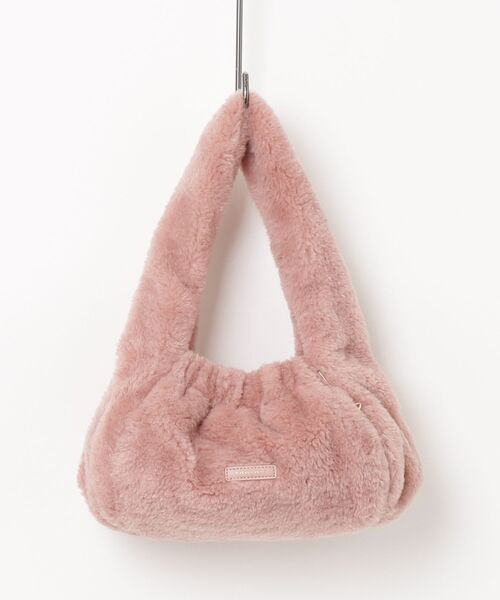 ROOTOTE(ルートート)の「ROOTOTE フェイクシアリングダンプリングコート(トートバッグ・レディース・アイボリー/チョコ/ピンク/グレー/ブラック・FREE)」の5枚目の写真