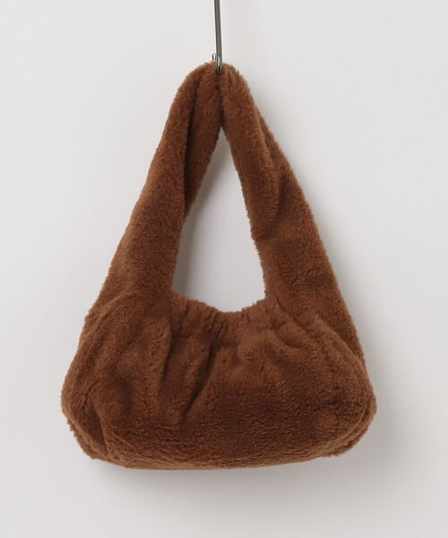 ROOTOTE(ルートート)の「ROOTOTE フェイクシアリングダンプリングコート(トートバッグ・レディース・アイボリー/チョコ/ピンク/グレー/ブラック・FREE)」の6枚目の写真