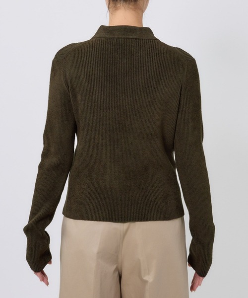 BABYLONE（バビロン）の「ベロアポロニット（ニット/セーター・レディース・ホワイト/チャコール・フリー）」の20枚目の写真