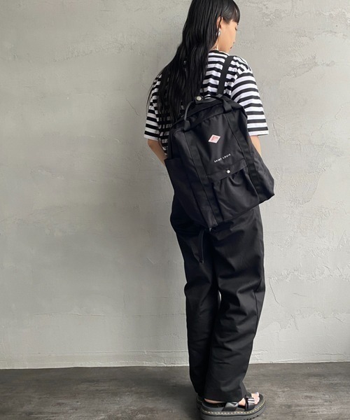 DANTON（ダントン）の「[DANTON/ダントン] SAINT LOUIS コーデュラナイロン スクエアバックパック（バックパック/リュック・レディース・ブラック・ONE SIZE）」の11枚目の写真