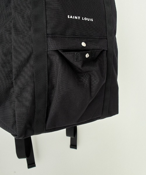 DANTON（ダントン）の「[DANTON/ダントン] SAINT LOUIS コーデュラナイロン スクエアバックパック（バックパック/リュック・レディース・ブラック・ONE SIZE）」の16枚目の写真