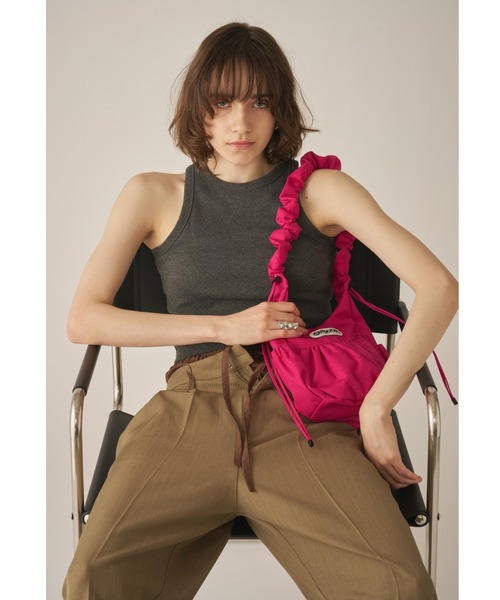 AIC.(エーアイシー)の「OUTDOOR Egg Shoulder Bag(ショルダーバッグ・レディース・ピンク/グリーン/ブラック・FREE)」の11枚目の写真