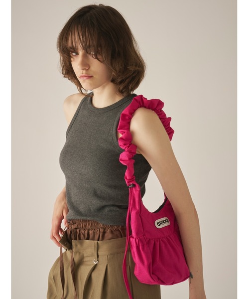 AIC.(エーアイシー)の「OUTDOOR Egg Shoulder Bag(ショルダーバッグ・レディース・ピンク/グリーン/ブラック・FREE)」の21枚目の写真