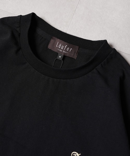 Laufer（ロイファー）の「【Laufer】 "As You Are" 袖ロゴ 長袖 ヘビーウェイトTシャツ / "As You Are" Sleeve Logo Long Sleeve Heavyweight T-Shirt（Tシャツ/カットソー・メンズ・ホワイト系2/ホワイト系1/ブラック系1/ブラック系2・L/M/S）」の21枚目の写真