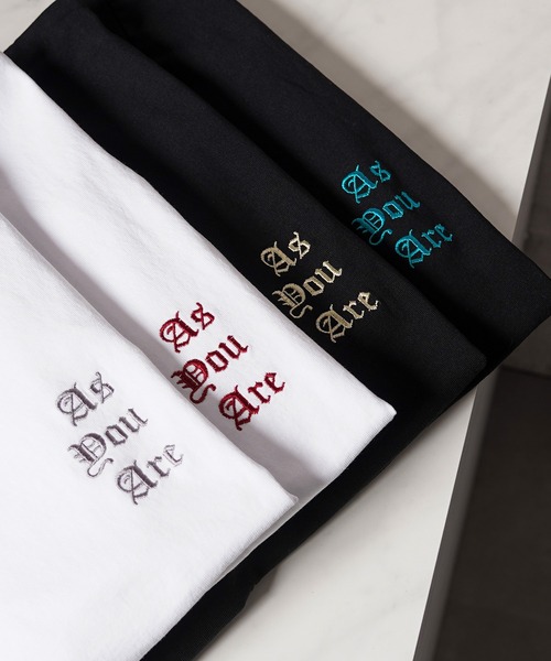 Laufer（ロイファー）の「【Laufer】 "As You Are" 袖ロゴ 長袖 ヘビーウェイトTシャツ / "As You Are" Sleeve Logo Long Sleeve Heavyweight T-Shirt（Tシャツ/カットソー・メンズ・ホワイト系2/ホワイト系1/ブラック系1/ブラック系2・L/M/S）」の17枚目の写真