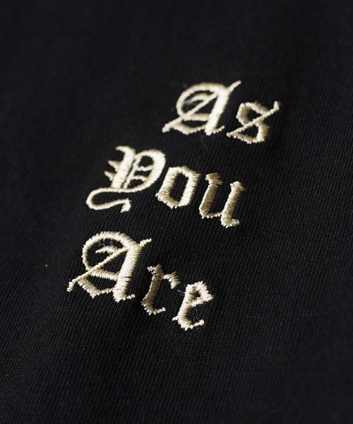 Laufer（ロイファー）の「【Laufer】 "As You Are" 袖ロゴ 長袖 ヘビーウェイトTシャツ / "As You Are" Sleeve Logo Long Sleeve Heavyweight T-Shirt（Tシャツ/カットソー・メンズ・ホワイト系2/ホワイト系1/ブラック系1/ブラック系2・L/M/S）」の12枚目の写真