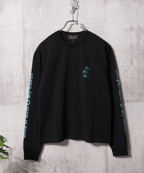 Laufer（ロイファー）の「【Laufer】 "As You Are" 袖ロゴ 長袖 ヘビーウェイトTシャツ / "As You Are" Sleeve Logo Long Sleeve Heavyweight T-Shirt（Tシャツ/カットソー・メンズ・ホワイト系2/ホワイト系1/ブラック系1/ブラック系2・L/M/S）」の14枚目の写真