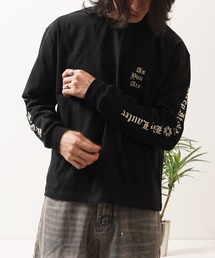 Laufer（ロイファー）の「【Laufer】 "As You Are" 袖ロゴ 長袖 ヘビーウェイトTシャツ / "As You Are" Sleeve Logo Long Sleeve Heavyweight T-Shirt（Tシャツ/カットソー）」