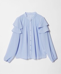 EMMEL REFINES | <EMMEL REFINES>EM ヨウリュウフリル スタンドカラー ブラウス(シャツ/ブラウス)