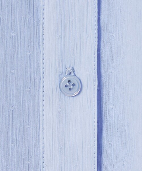 EMMEL REFINES（エメルリファインズ）の「＜EMMEL REFINES＞EM ヨウリュウフリル スタンドカラー ブラウス（シャツ/ブラウス・レディース・オフホワイト/ライトブルー/ライム・FREE）」の22枚目の写真