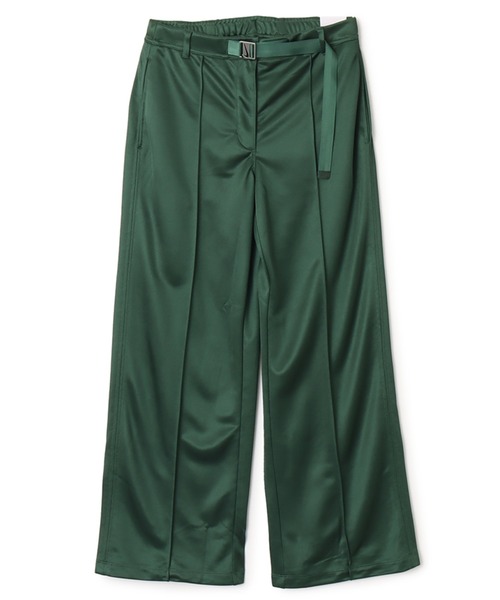 NIKE(ナイキ)の「NIKE WMNS NSW BELTED PINTUCK PANT / ナイキ ウィメンズ ルーズ ミッドライズ ベルト付き ピンタックパンツ【SP】(その他パンツ・レディース・グリーン/ブラック・S/L/M)」の4枚目の写真