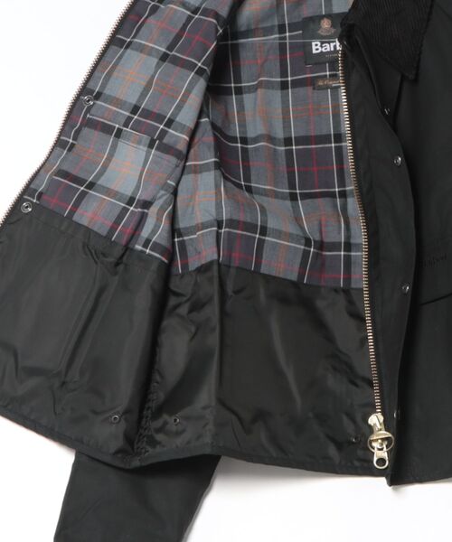 Barbour(バブアー)の「Barbour/バブアー【SPEY / スペイ】ワックス コットン ショート ブルゾン(ブルゾン・メンズ・セージグリーン/ブラック・XL/L/M/S)」の14枚目の写真