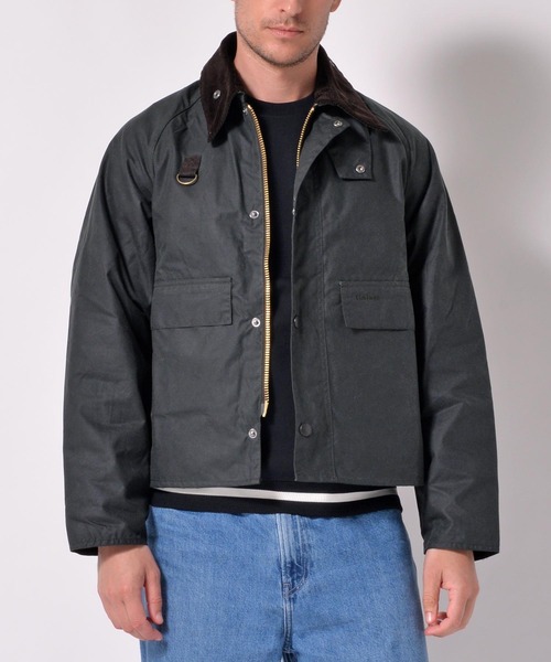 Barbour Spey ワックス コットン ショート ブルゾン Barbour/バブアー【SPEY / スペイ】ワックス コットン ショート