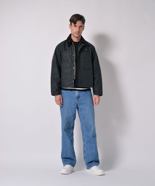 Barbour(バブアー)の「Barbour/バブアー【SPEY / スペイ】ワックス コットン ショート ブルゾン(ブルゾン・メンズ・セージグリーン/ブラック・XL/L/M/S)」の18枚目の写真