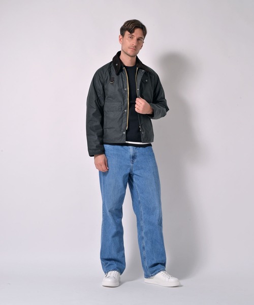 Barbour(バブアー)の「Barbour/バブアー【SPEY / スペイ】ワックス コットン ショート ブルゾン(ブルゾン・メンズ・セージグリーン/ブラック・XL/L/M/S)」の19枚目の写真